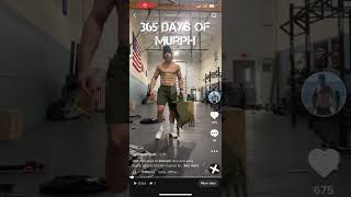 300 days of MURPH body transformation (kind of). Just how my body has changed over 300 days