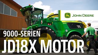 John Deere 9000-serien självgående exakthackar – med ny JD18X-motor