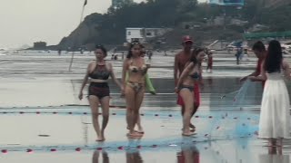 #657 Bỏng mắt với cảnh tượng buổi sáng trên bãi biển Vũng tàu Vungtau beach