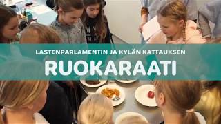 LastenParlamentin ja Kylän Kattauksen Ruokaraati