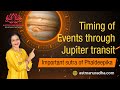 Timing of Events through Jupiter Transit