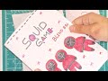 how to make squid game blind bag diy blind bag with paper mini korean games games with paper🎮