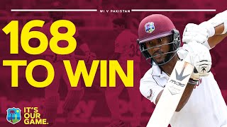168 Runs To Win Test Match | West Indies v Pakistan 2021
