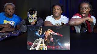 The New Day and Kalisto rewatch their insane Ladder Match from WWE TLC 2015: WWE Playback
