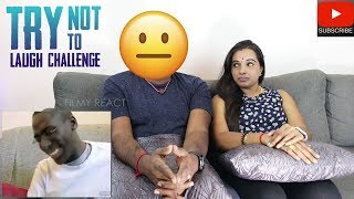 Try Not To Laugh Challenge | Malaysian Indian Couple | Filmy React