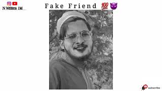 Fake Friends whatsapp status | dosti status | fake friends status sad friendship whatsapp status