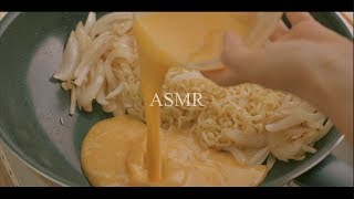 ENG) ASMR 달걀 라볶이 cooking sounds - 데라세르나