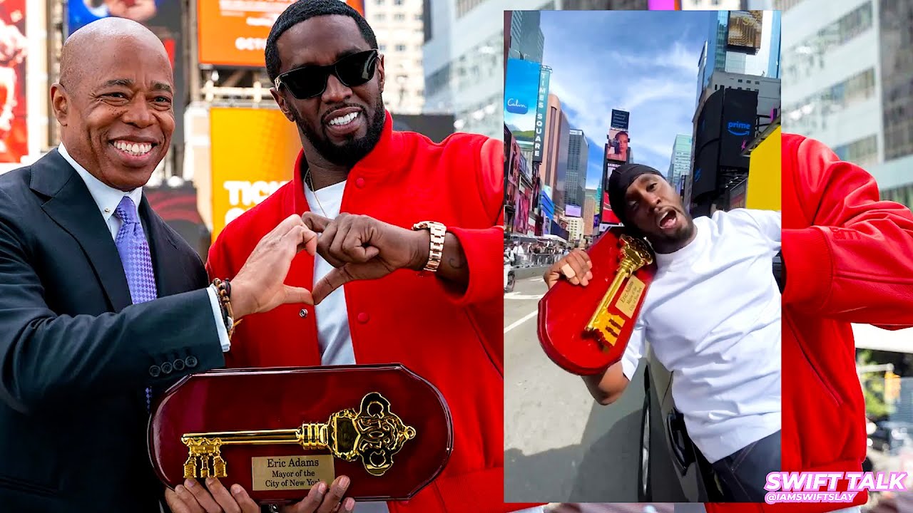 Diddy Finally Got The Key To The City Of New York By Mayor Eric Adams ...