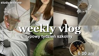 mój tydzień szkolny | realistyczne dni mojego życia, co jem w ciągu dnia \u0026 life update