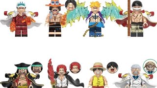 원피스 중국레고 미니피규어 후기3 onepiece  legocustom mini figures