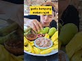 Rujak Mangga Mengkel Setengah Mateng