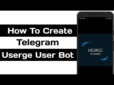How To Create Telegram Userge User Bot How To Create Telegram Userge User Bot