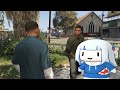 Gura and the N-word Scene in GTA V | Hololive GTA V |