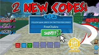 2 New Codes Free Chakra Ninja Simulator 2 Roblox - roblox code ninjas