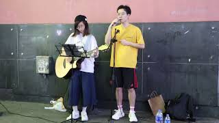 Busking旺角雅蘭中心對開@周杰倫_說好不哭-Cover|20240414