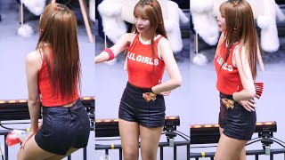 [4K] 드디어 신입미모 공개! 천소윤 치어리더 직캠 Chun Soyun Cheerleader fancam 한국전력빅스톰 230205