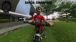 Kokua Jumper 12 Balance Bike in action