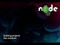 How to split node.js applications into modules using module.exports