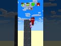 herobrine vs dream vs steve jump higher challenge minecraft shorts viral