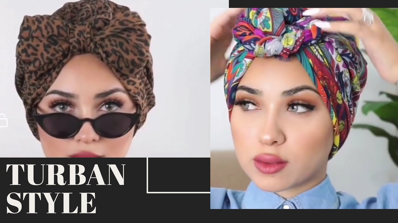 Turban Tutorial : 8 Turban Tutorial Hijab Style - YouTube