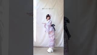 【浴衣で踊ってみた】TikTokで流行りの大ちゃんダンス【ちゃんぴおんず】【神綺杏菜】#Shorts