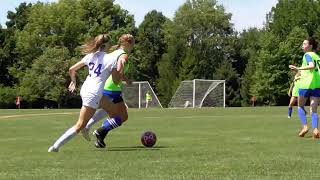 One V One Soccer clips for Maddy as Centerback