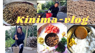 kinima kasari banaune । easy kinima recipe । villagelife । ethnicfoodnepal । juna rai vlogs