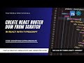 Part 6: Creating custom useNavigate and useRoutes hooks | Create React Router DOM from Scratch
