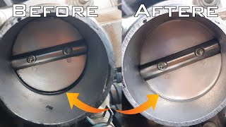 Don't Clean throttle body before watching this/Cleaning cable controlled or Electrical Throttle body