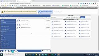 Aeries Online Course Requests (How to) 2021-2022