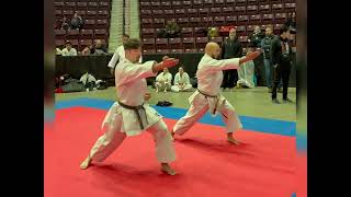 Joey Castro / Cam Klos | Team Karate Kata Form Performance at Toronto International Tournament