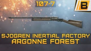 BF1: RAMPAGE 107-7 with Sjögren inertial factory on Argonne forest - Shotgun gameplay