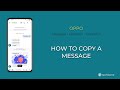 How to Copy a Message - Oppo [Android 11 - ColorOS 11]