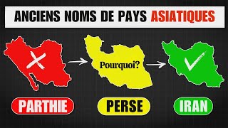 Les anciens noms des pays asiatiques et pourquoi ils ont changé