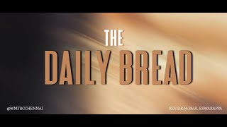 WMTBC - THE DAILY BREAD 📖 || 23.01.2025 || JANUARY