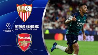 Sevilla vs. Arsenal: Extended Highlights | UCL Groups Stage MD 3 | CBS Sports Golazo