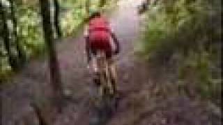 MTB downhill action and crashes