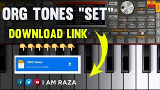 ORG Piano 2022 Tones SET Download | Huge Tones Backup