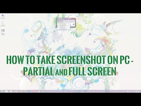 How to take screenshot on PC – partial and full screen