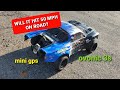 Arrma Senton 3s BLX ON ROAD SPEED TEST W OVONIC 3S