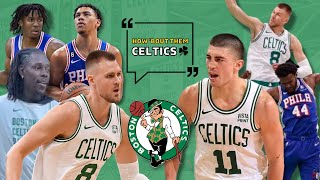 Payton Pritchard Dominates, Kristaps Porzingis Shines | Celtics vs. 76ers Preseason Game Reaction