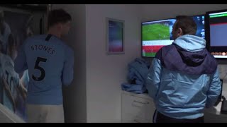 John Stones and Ederson watch as goal-line technology denies Liverpool goal v Man City