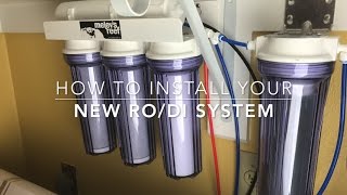 How to Install Your RODI System from Melev's Reef