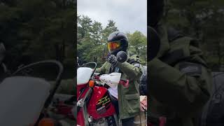 バイク女子とバイクキャンプ！ #Shorts