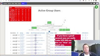 Course Income Secrets - #499 How to Setup and Use Active Group Users Software?