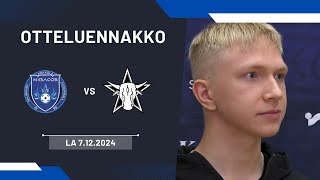 Nibacos - Sastamolo Kings la 7.12.2024 | Otteluennakko