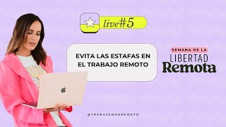 Evita las estafas en el trabajo remoto