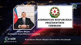 Prezident Azərbaycanın Kahramanmaraşda tikinti işləri aparması haqqında Sazişi təsdiqləyib