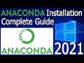 How to Install Anaconda Python, Jupyter Notebook, Spyder on Windows 10 [ 2021 ] Anaconda Navigator