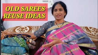 old sarees reuse ideas//make quilts for poor people//పాత చీరలు పడేయమన్న పడేయరు ఈ వీడియో చూసిన తర్వాత